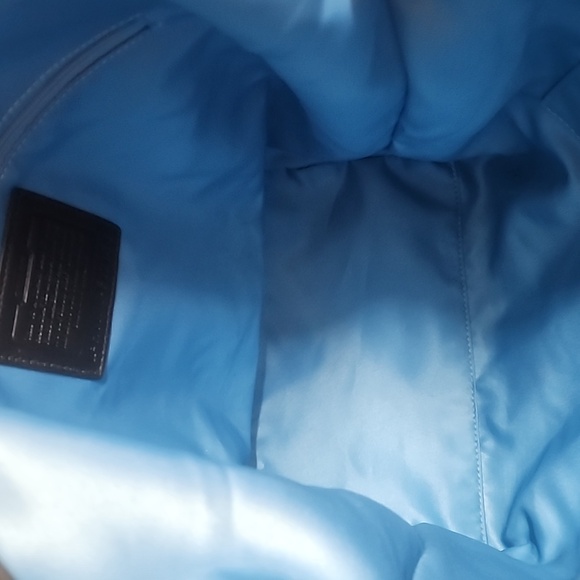 Coach Special Edition Holiday Tote Bag with Multicolor Shimmering Accents Euc - Picture 15 of 16